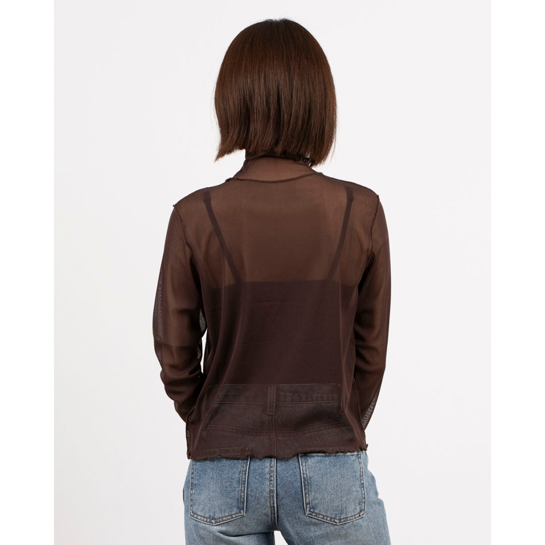 アルシーヴ archives ルーズネックカットTOPS （BRN） BRN
