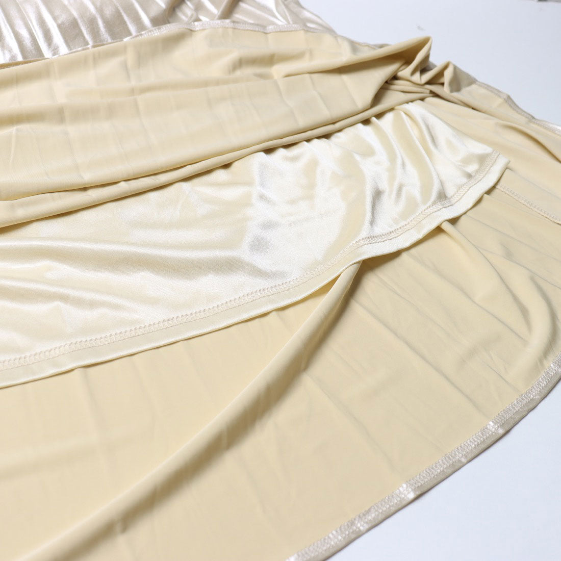 archives archives glitter pleats skirt