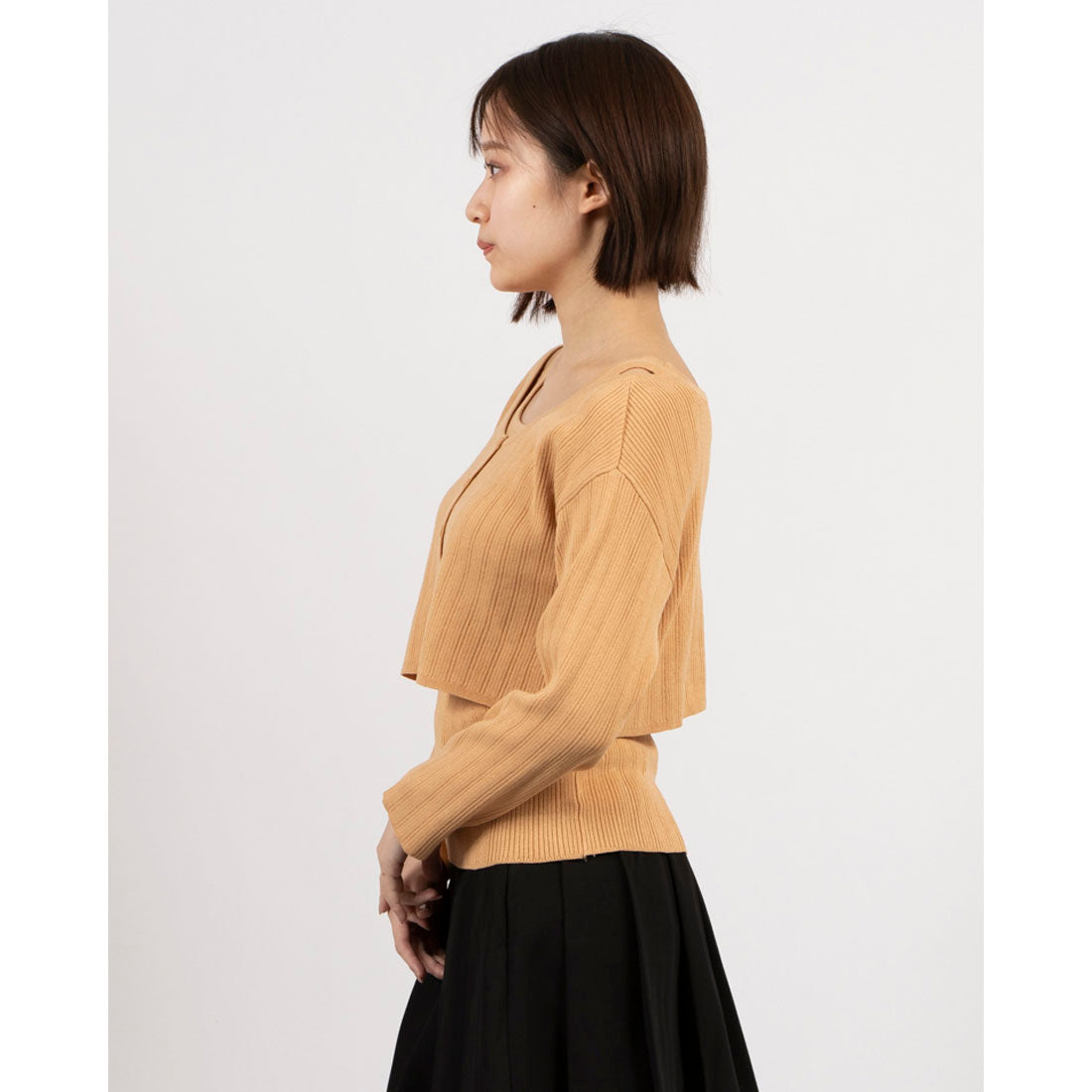 アルシーヴ archives 前後2WAYレイヤードニットセット （ORN） ORN