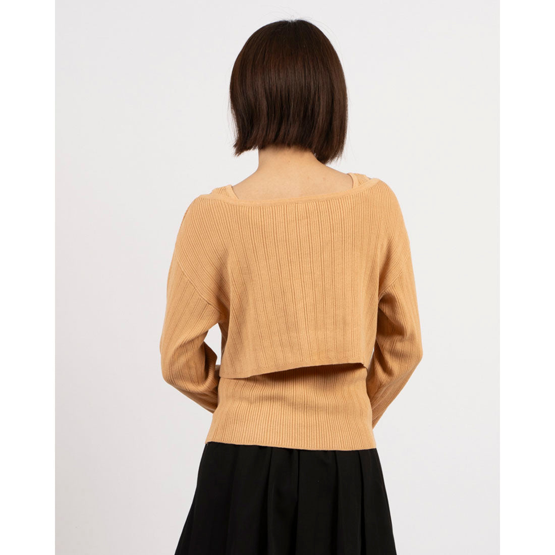アルシーヴ archives 前後2WAYレイヤードニットセット （ORN） ORN