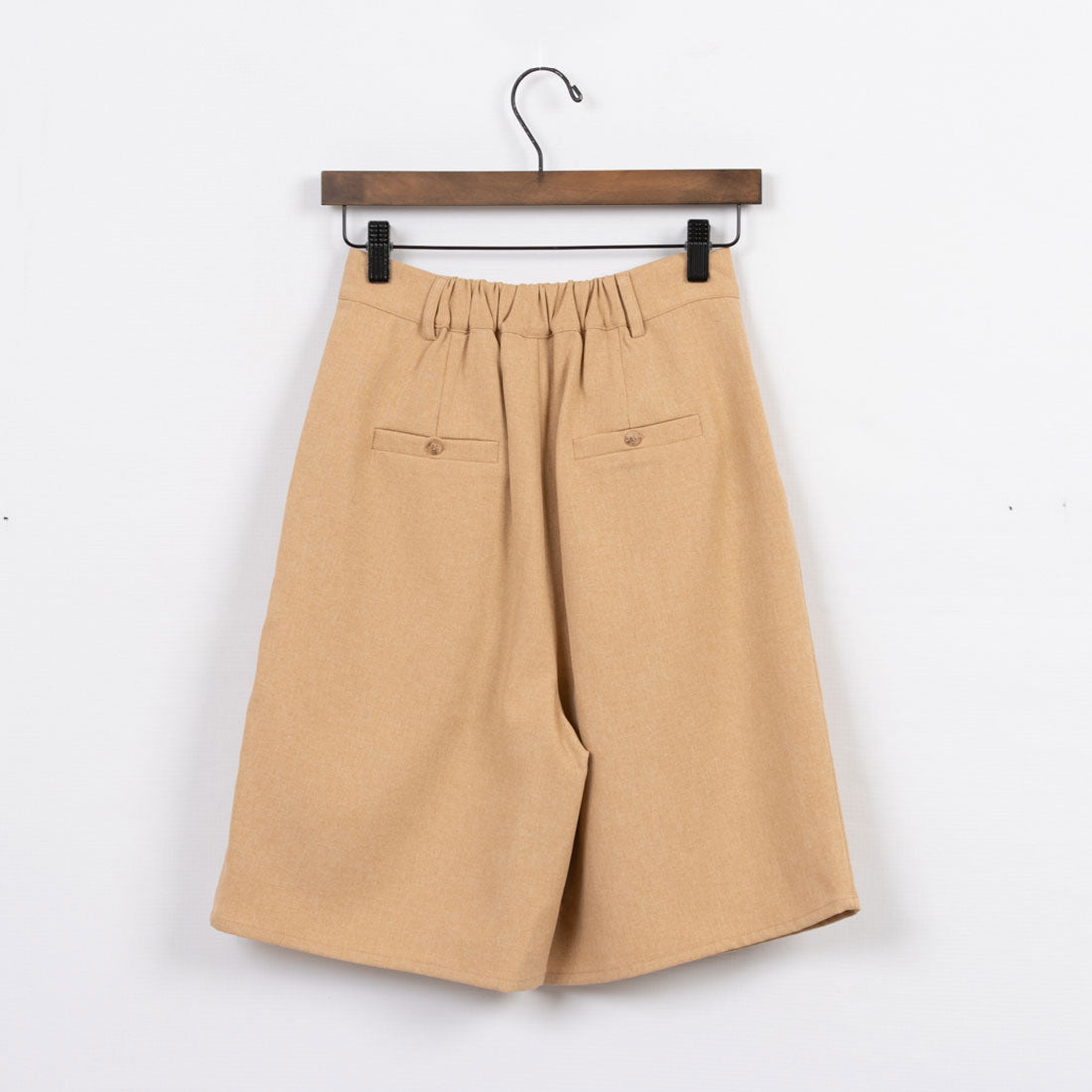 archives archives tuck flare half pants