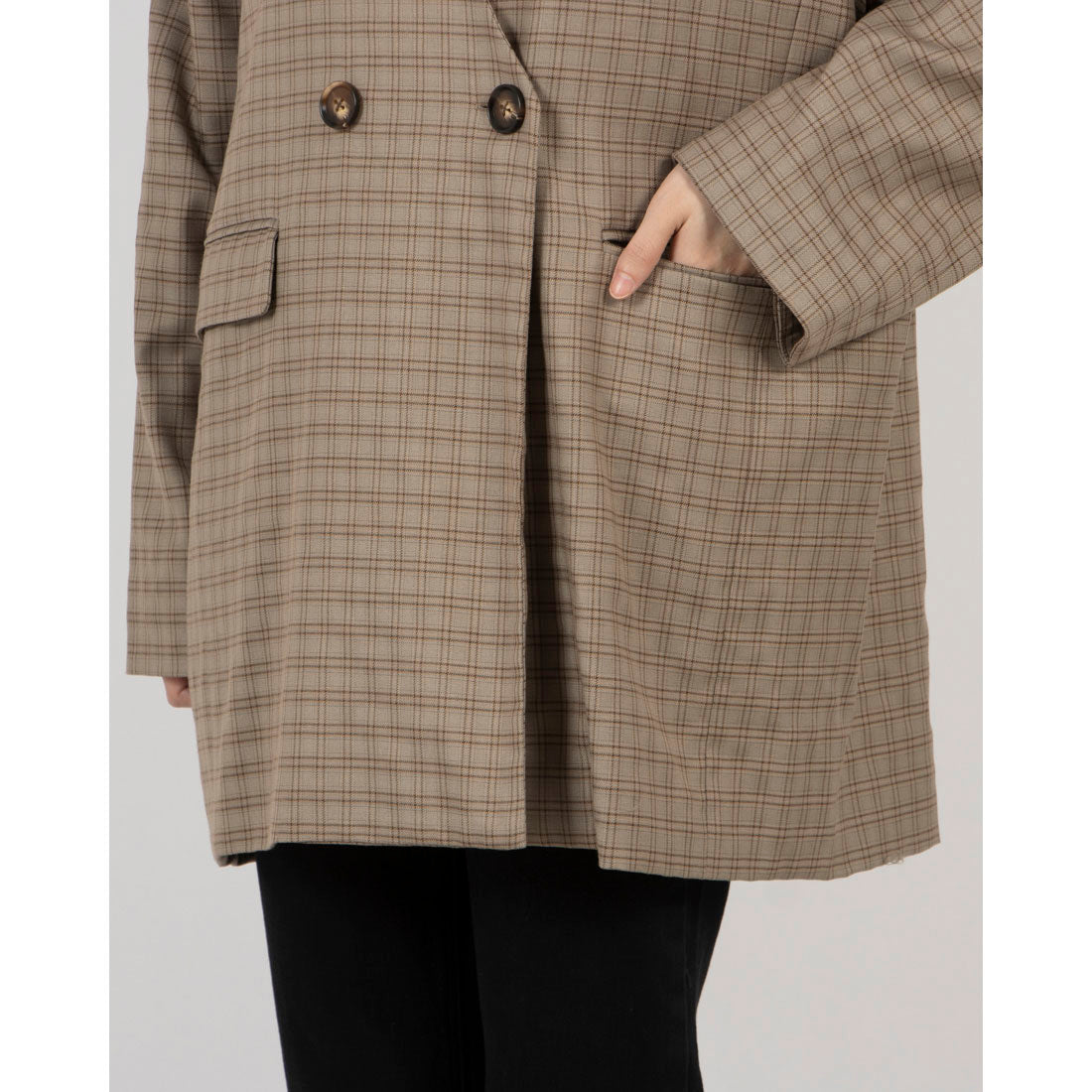 アルシーヴ archives Check Jacket