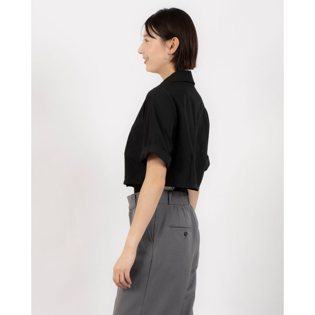 archives archives '【Choose! SETUP Series】Half Sleeve Short Jacket'