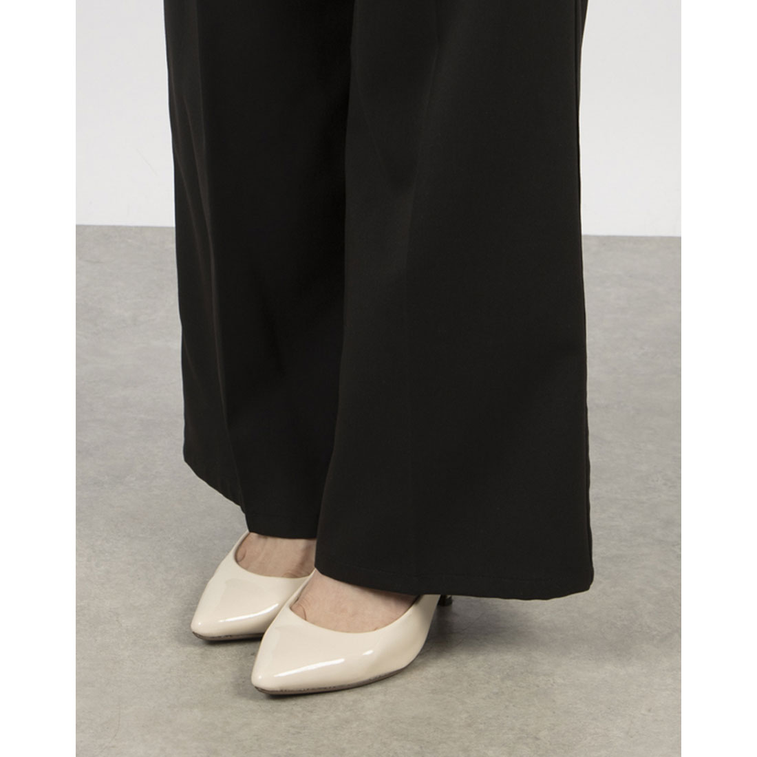 archives archives side double belt wide pants