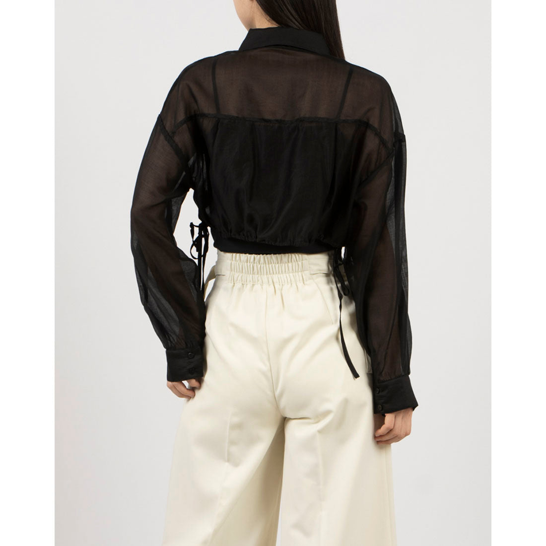 archives archives flap pocket drawstring short shirt
