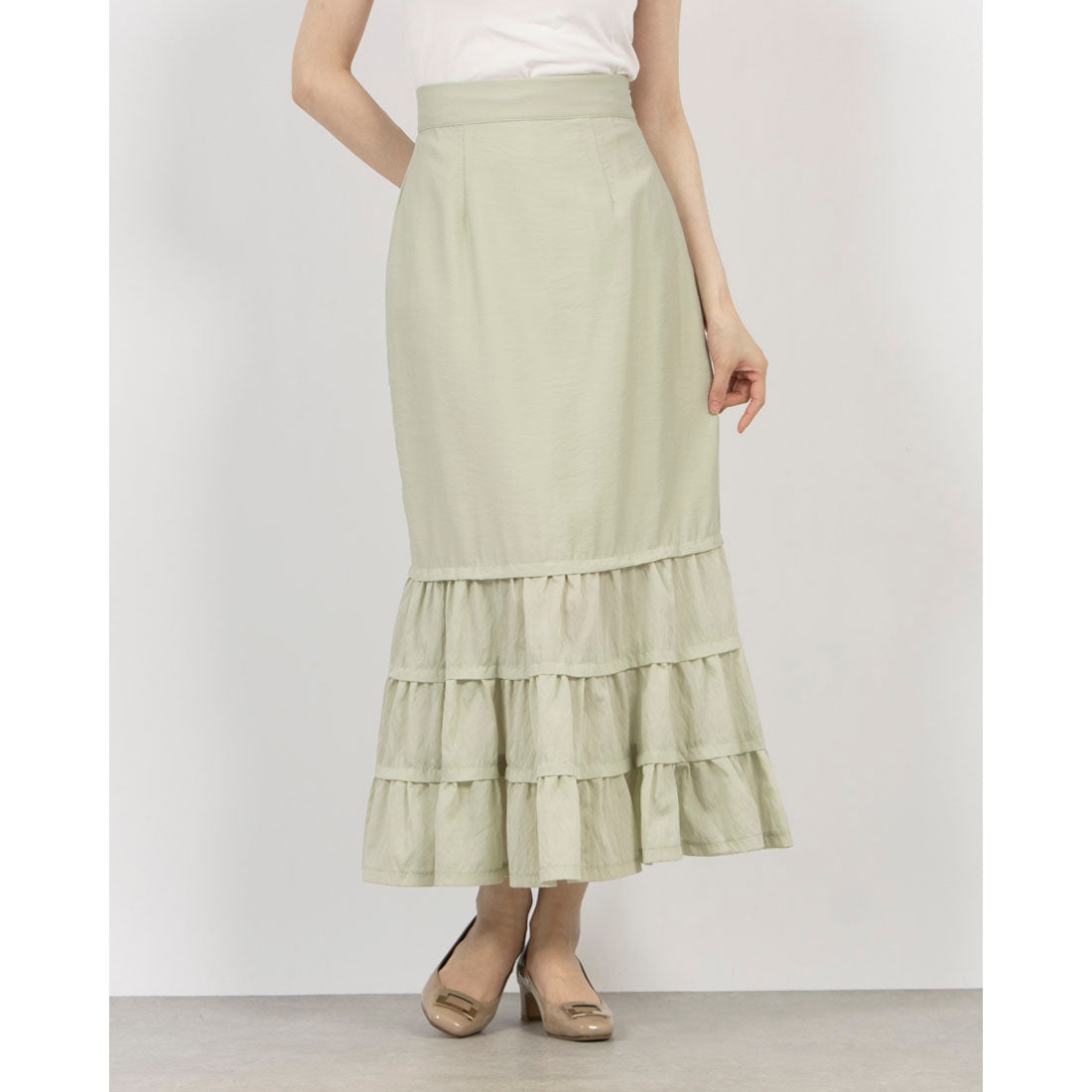 archives archives Tiered Mermaid Skirt