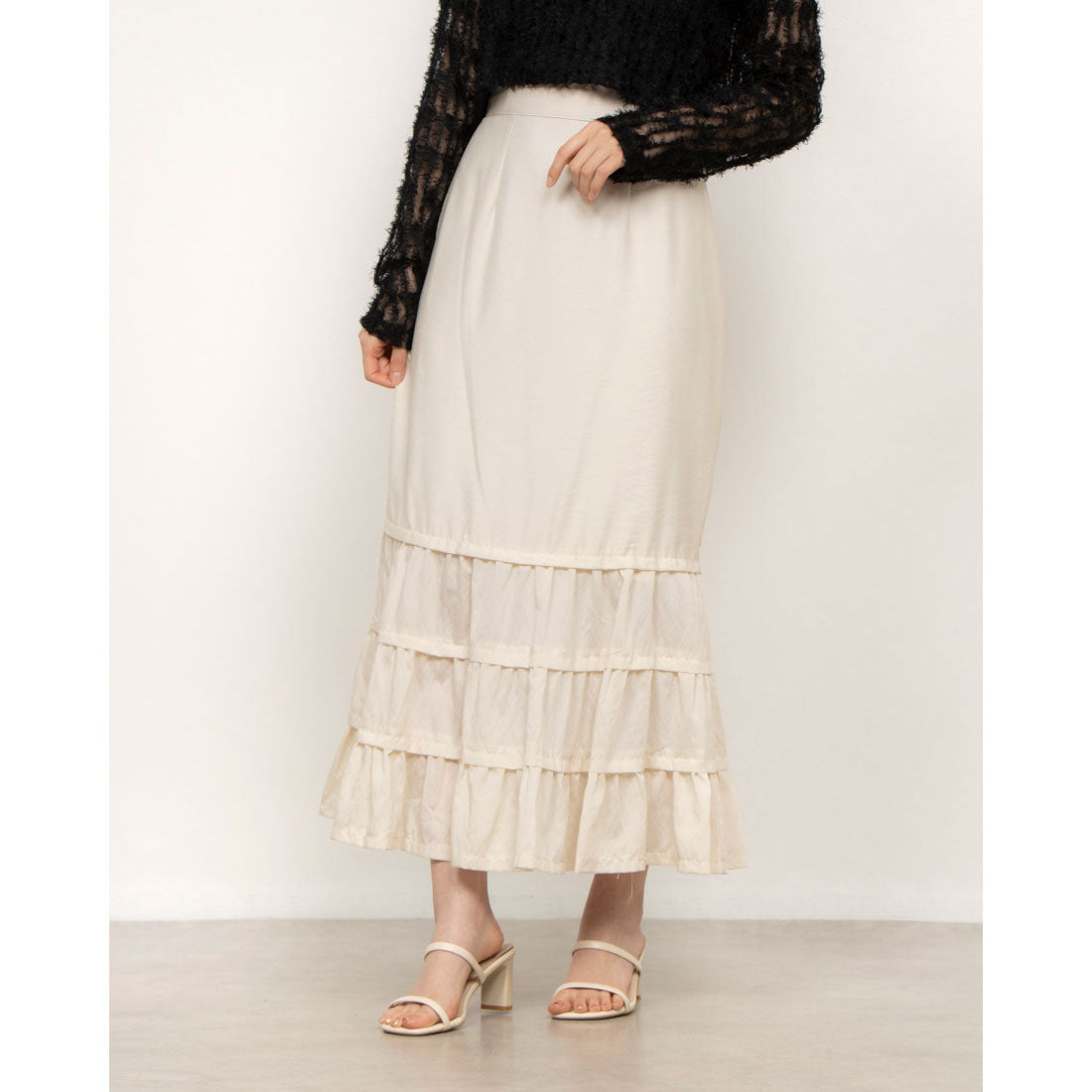 archives archives Tiered Mermaid Skirt