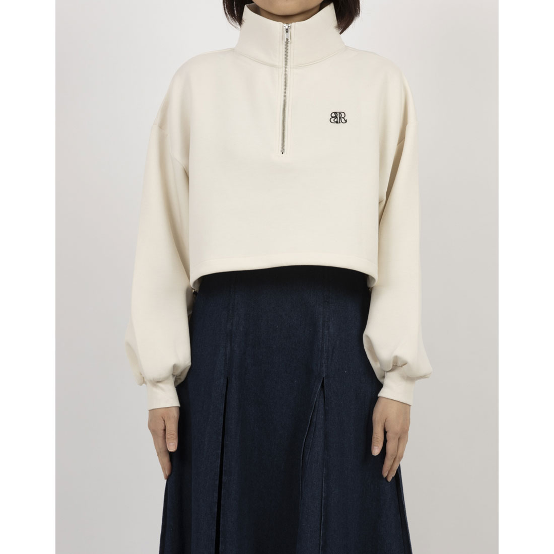 archives archives Half ZIP cardboard pullover