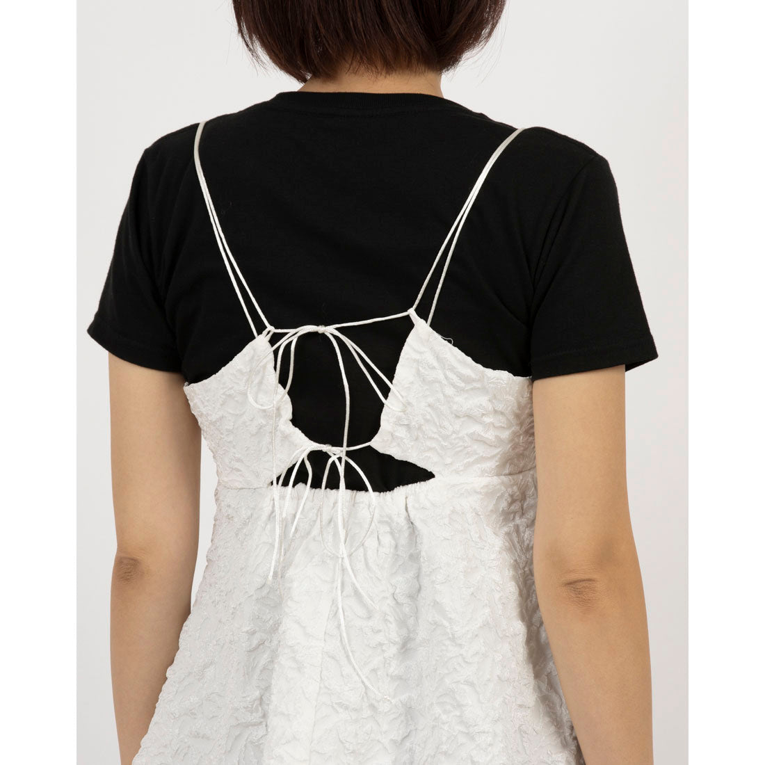 archives archives Backsham Embossed Camisole Tunic