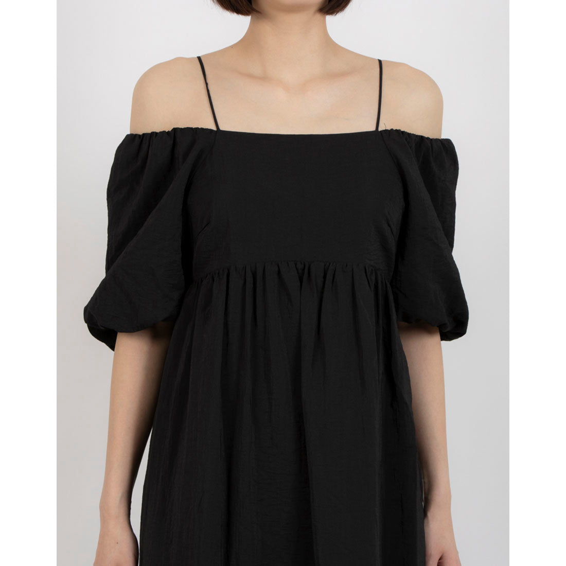 アルシーヴ archives 2wayオフショルボリュームワンピース （BLK） BLK