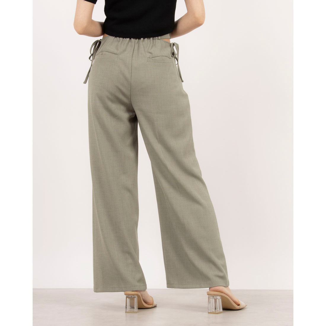 アルシーヴ archives サイドカットアウトスラックス （GRY） GRY