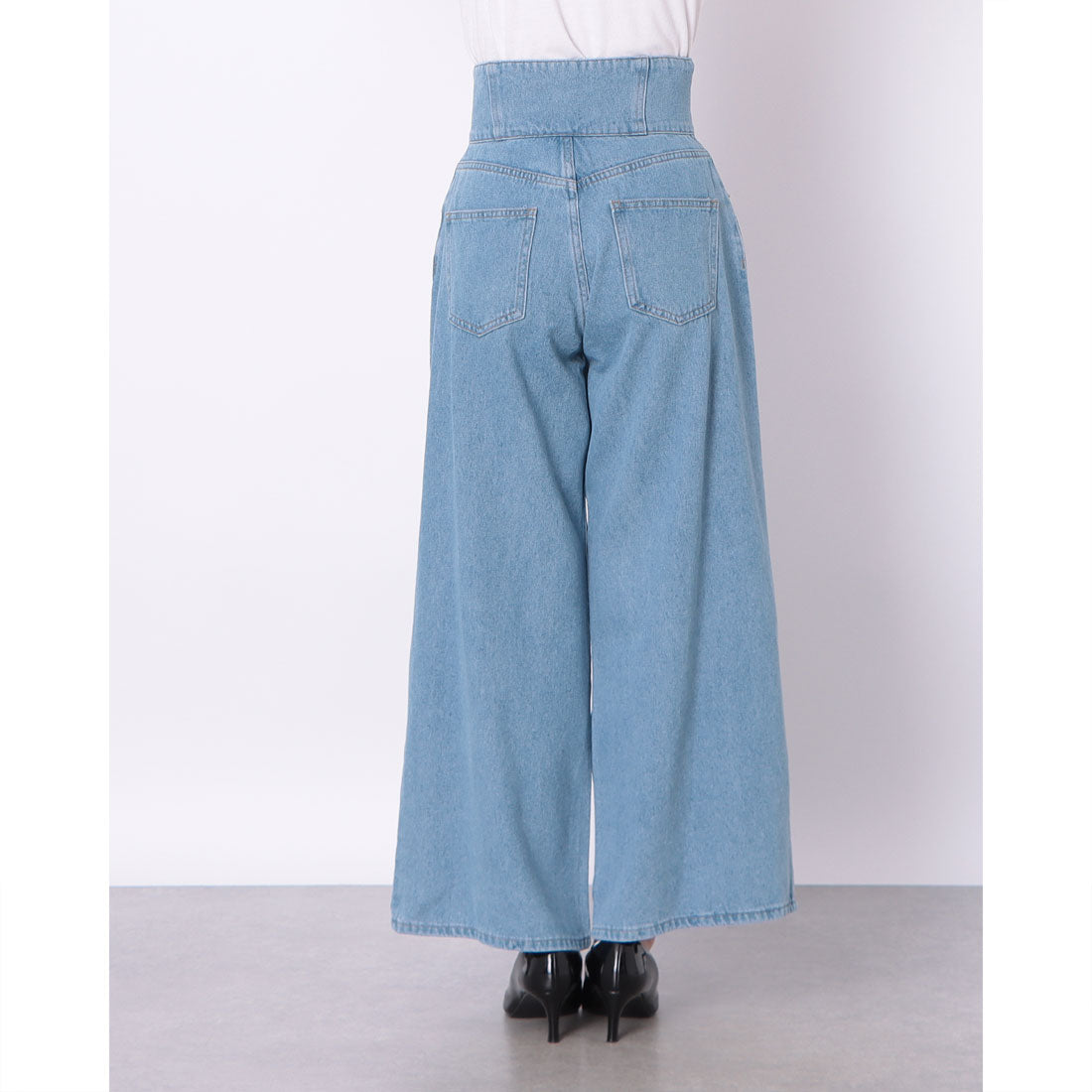 アルシーヴ archives 2wayベルトワイドデニム （BLU） BLU