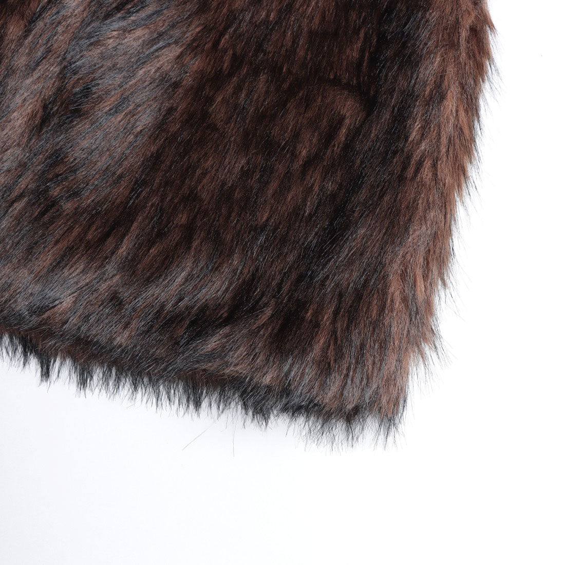 アルシーヴ archives 〈Ltd.〉Fake Fur Vest （BRN） BRN