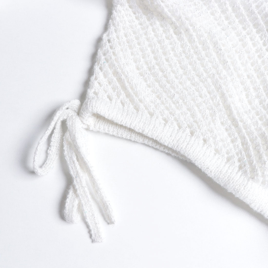 アルシーヴ archives ラメスパンコールメッシュドロストニット （OFWH） OFWH