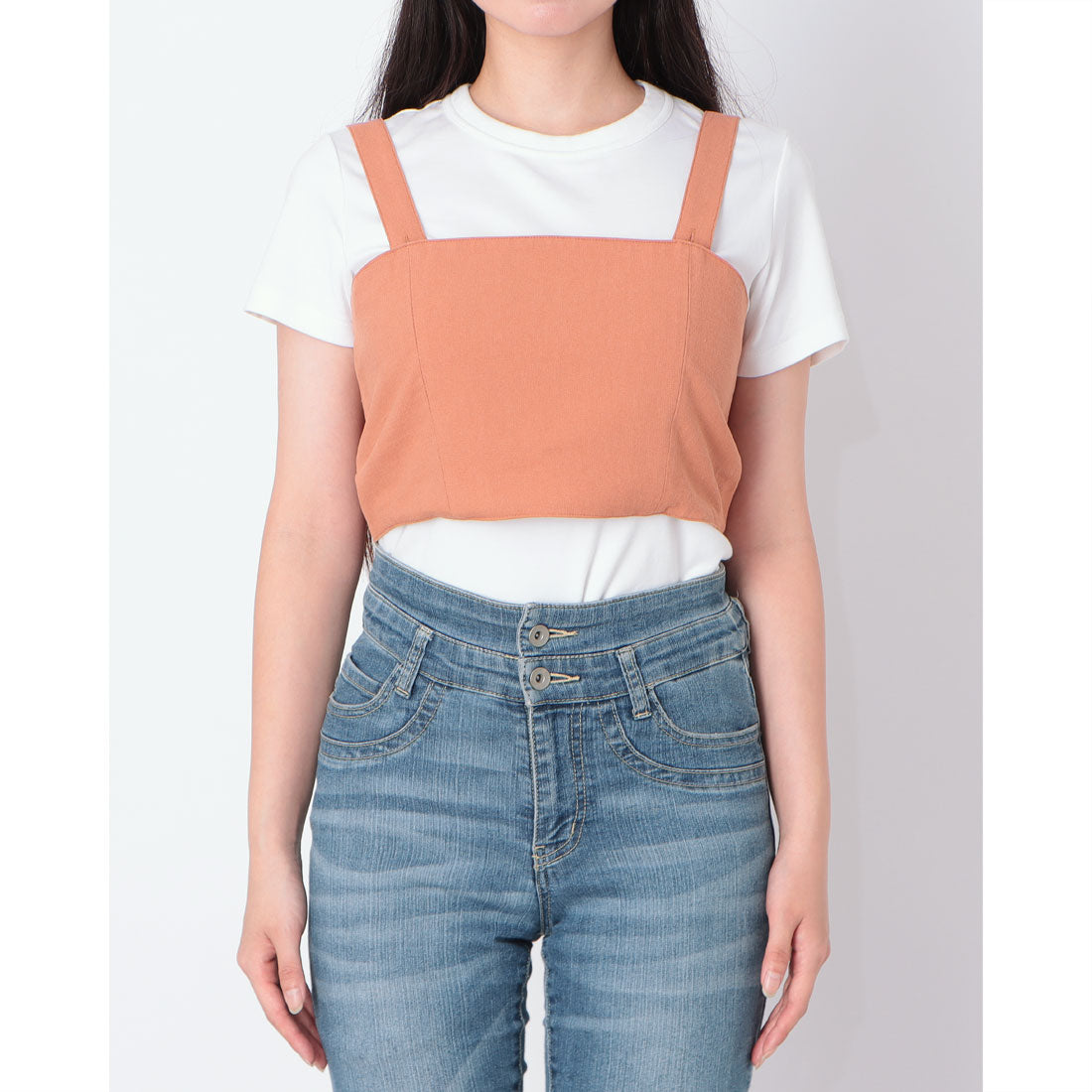 アルシーヴ archives リネン風マルチWAYスカート （ORANGE） ORANGE