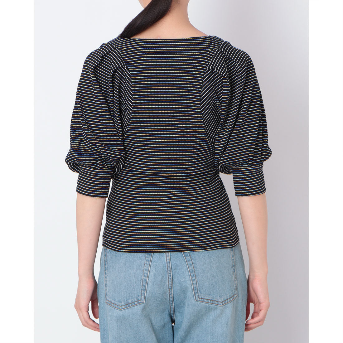 アルシーヴ archives リブボーダーボレロ×タンクトップSET （BLACK） BLACK