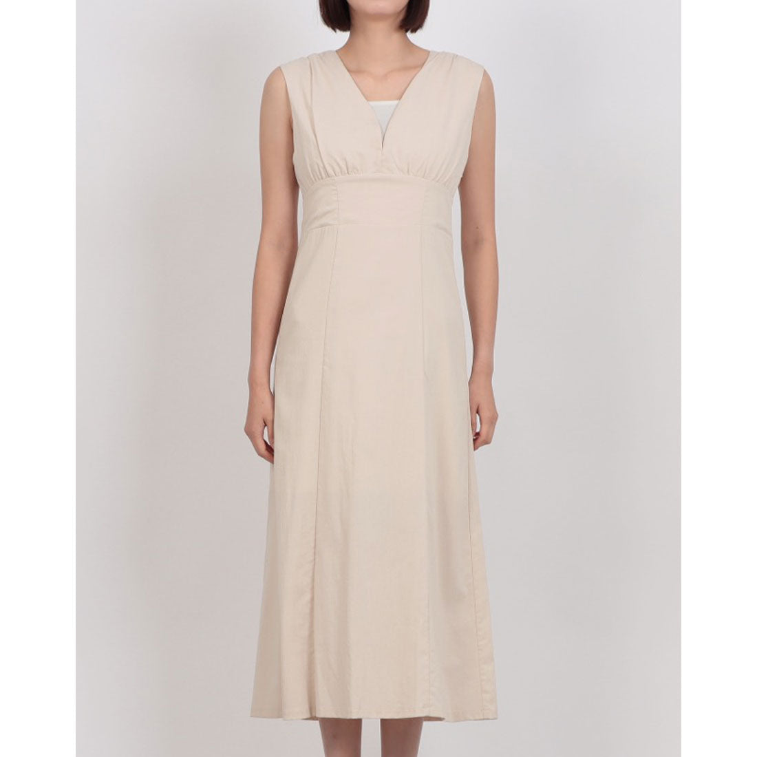 アルシーヴ archives バックシャンノースリーブワンピース （IVORY） IVORY