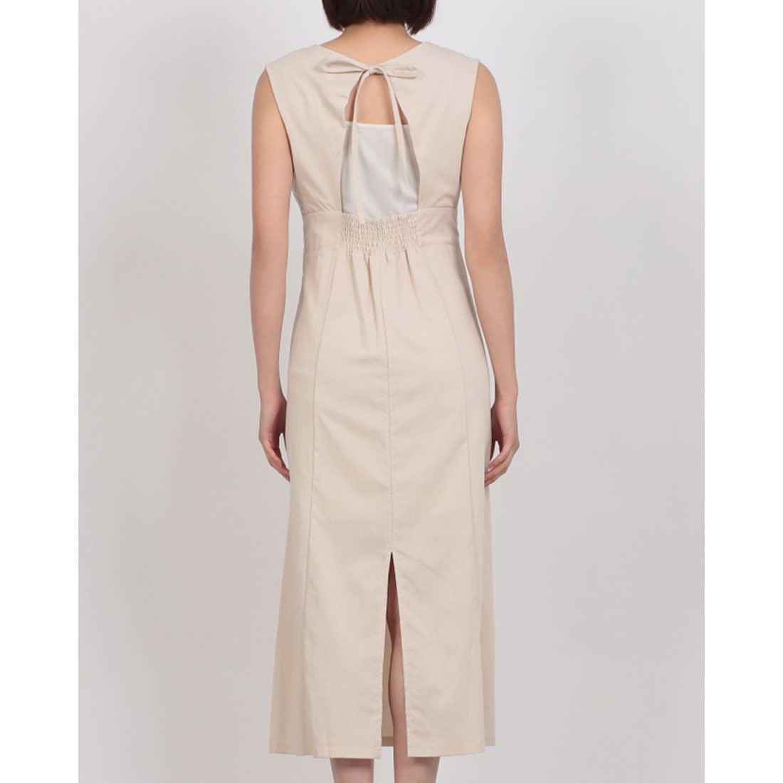 アルシーヴ archives バックシャンノースリーブワンピース （IVORY） IVORY