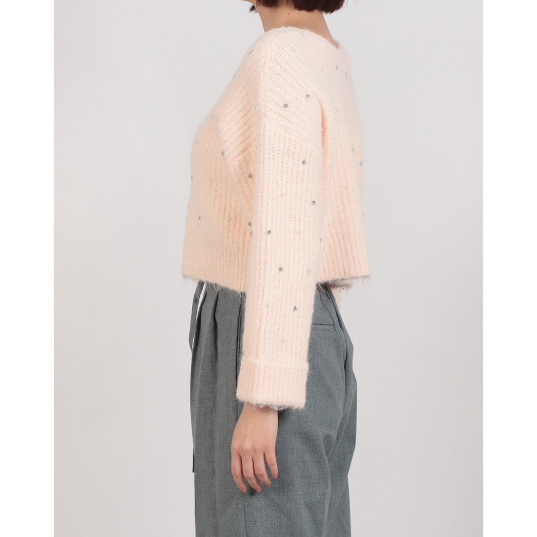 アルシーヴ archives ビジューパールニットカーディガン （PNK） PNK