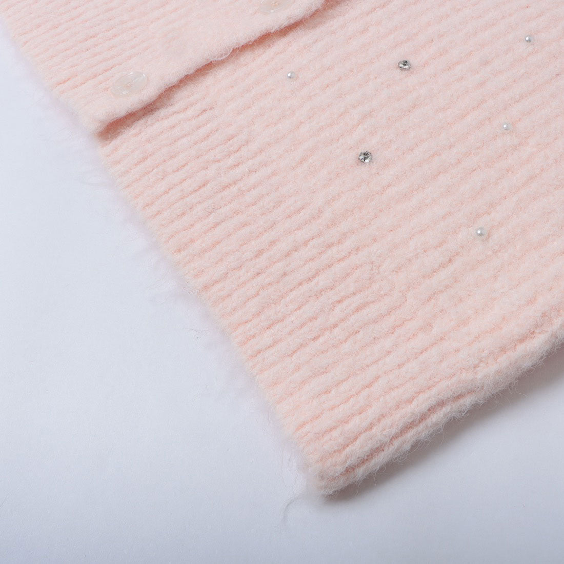 アルシーヴ archives ビジューパールニットカーディガン （PNK） PNK