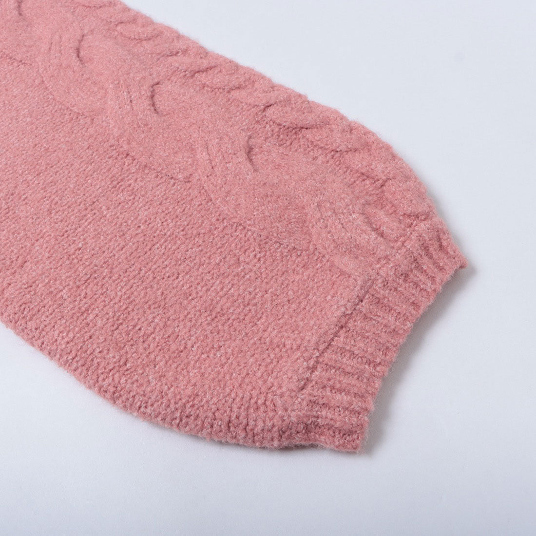 アルシーヴ archives ゆるケーブルショートニット （PNK） PNK