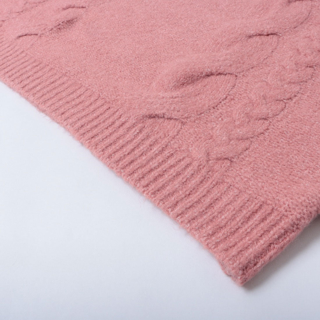 アルシーヴ archives ゆるケーブルショートニット （PNK） PNK