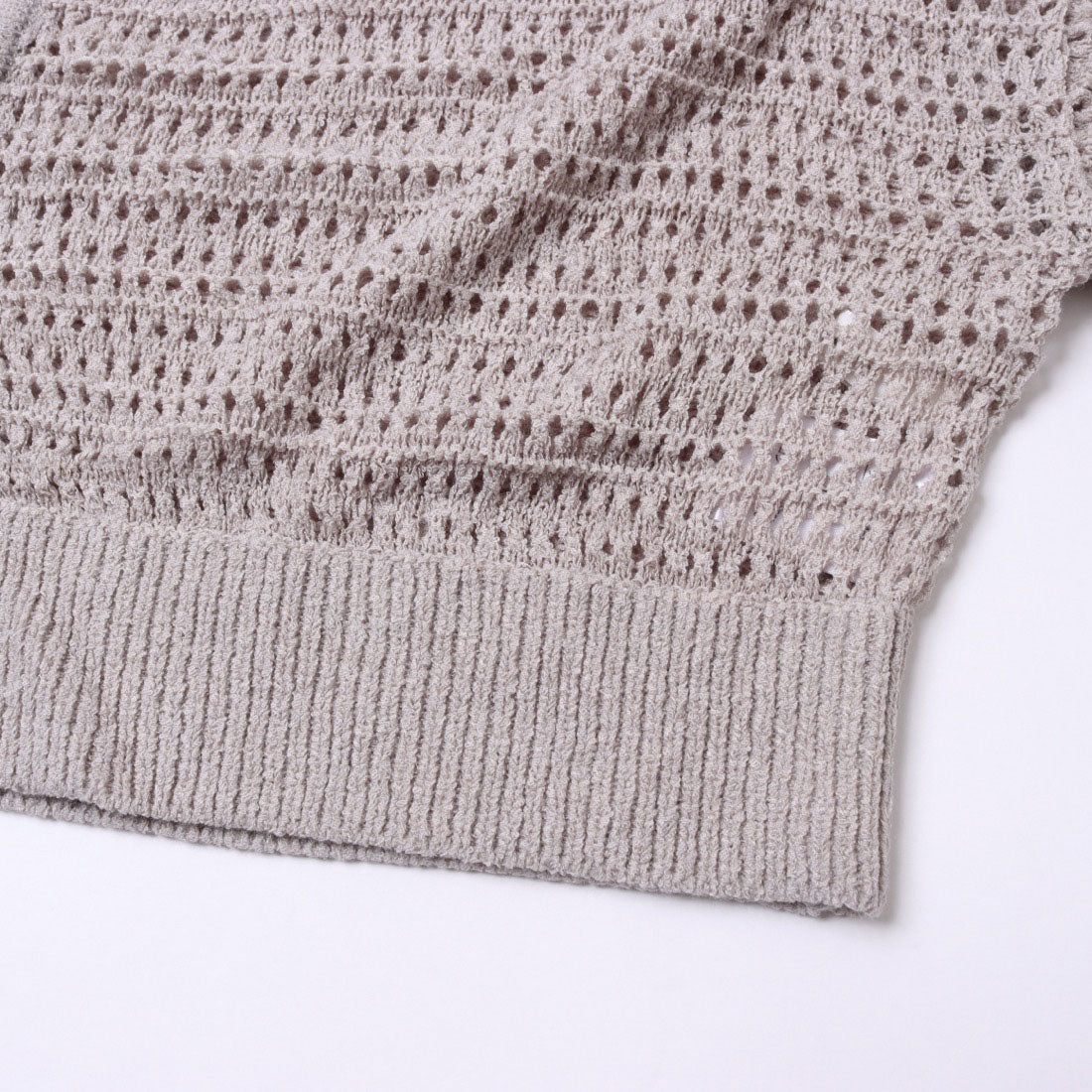 アルシーヴ archives テープヤーン透かしニット×キャミワンピースSET （GRY） GRY