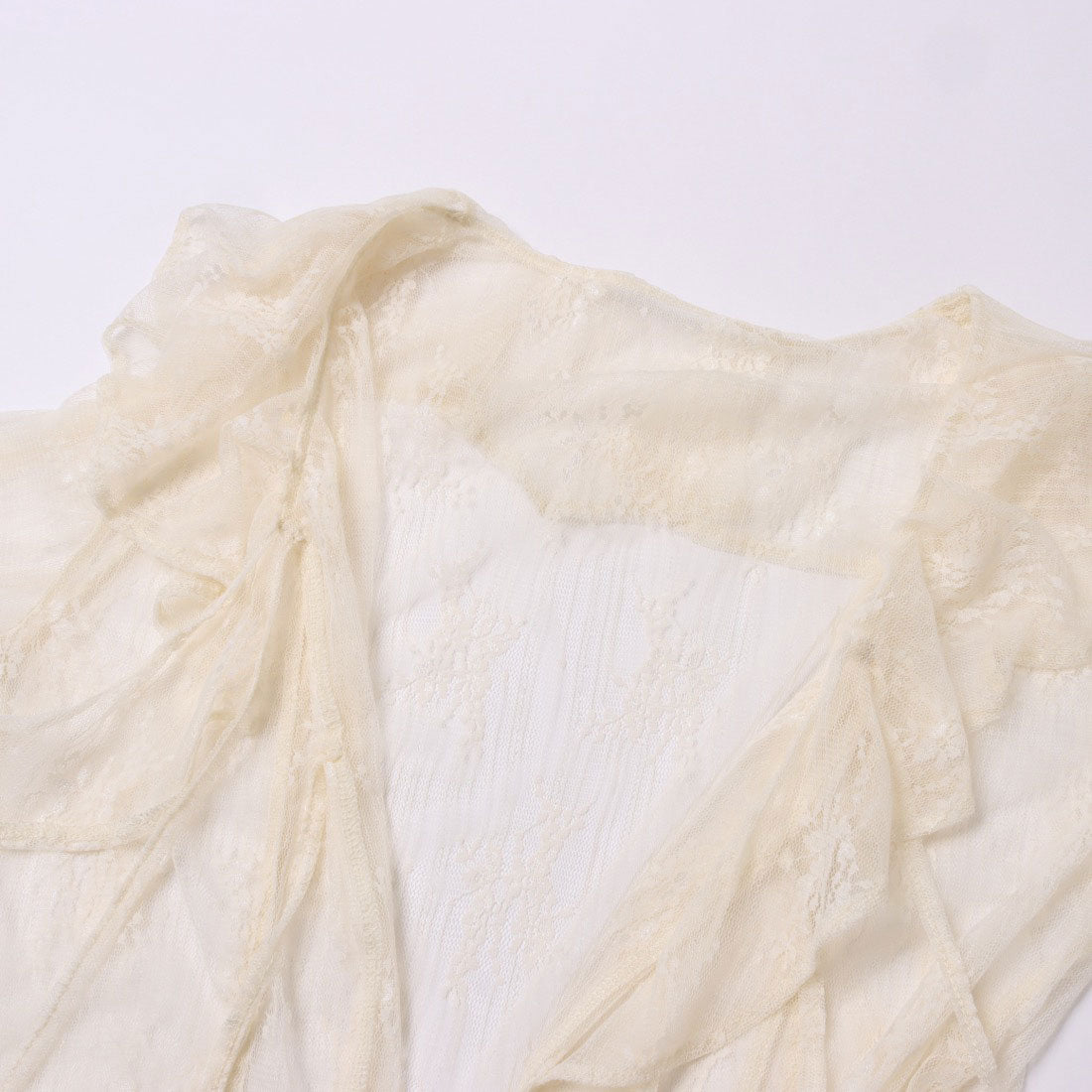 アルシーヴ archives ラッフルフリルレースTOPS （IVO） IVO
