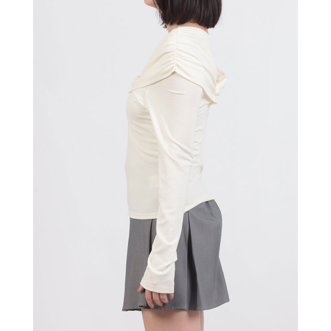 アルシーヴ archives オフショルカットTOPS （BLU） BLU