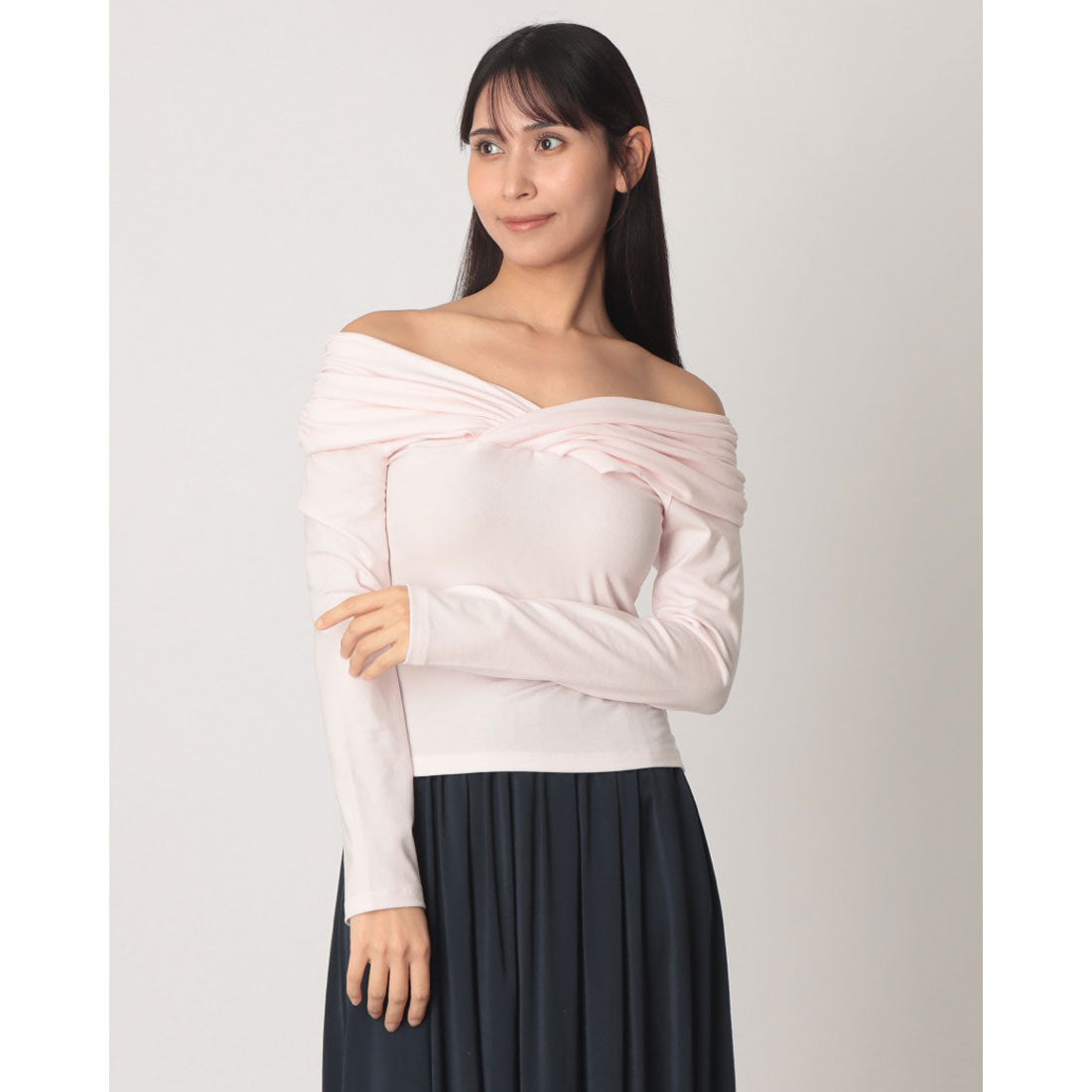アルシーヴ archives オフショルカットTOPS （PNK） PNK