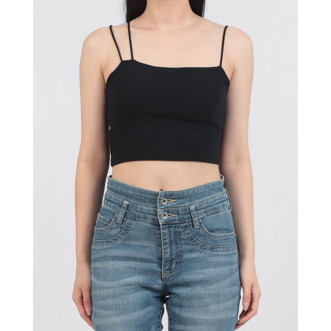 アルシーヴ archives 2wayアシメクロップドキャミソール/ （BLK） BLK