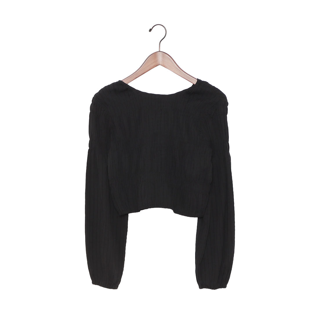 アルシーヴ archives ’シャーリング2wayブラウス’ （BLK） BLK