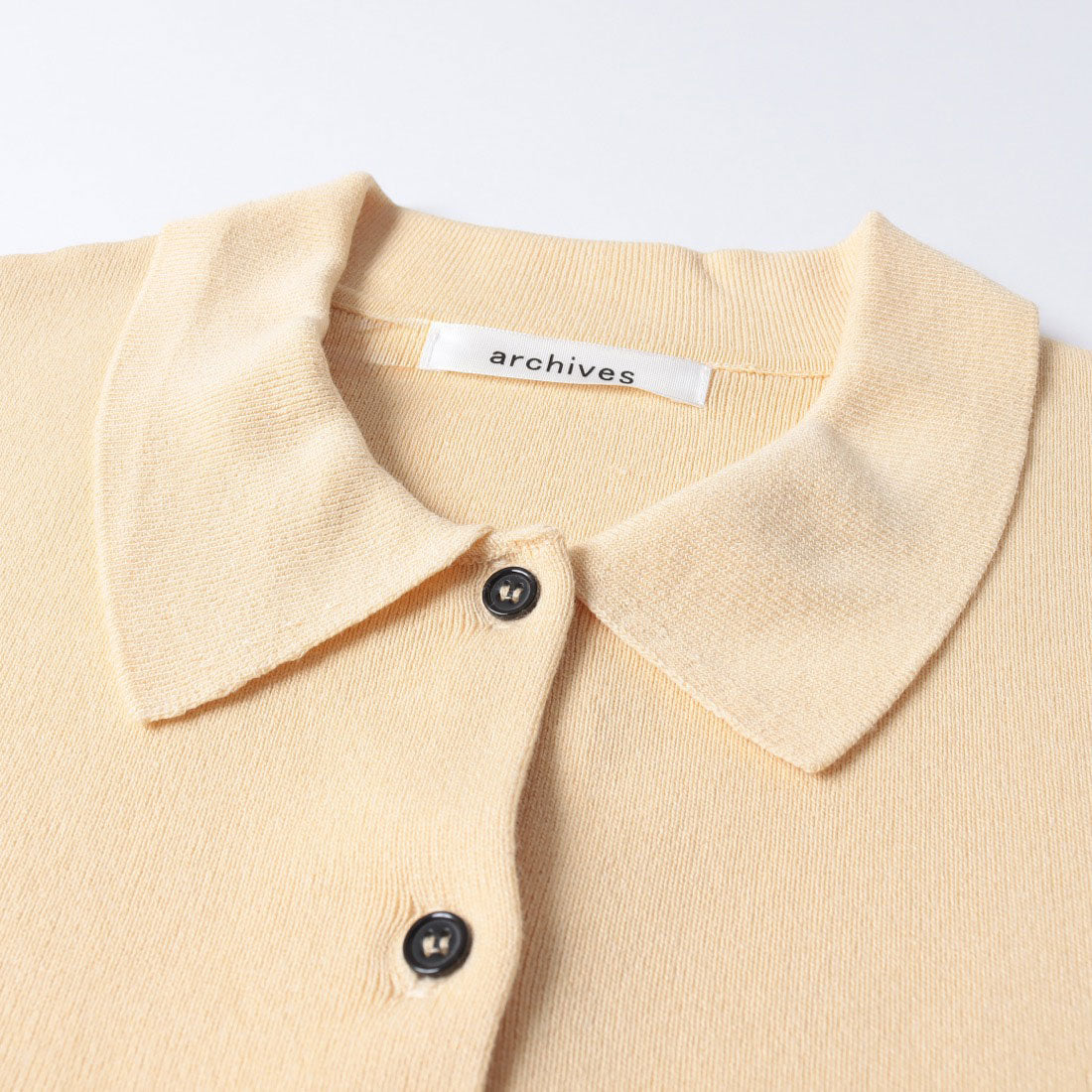 アルシーヴ archives 麻タッチポロニットアンサンブル （GRY） GRY