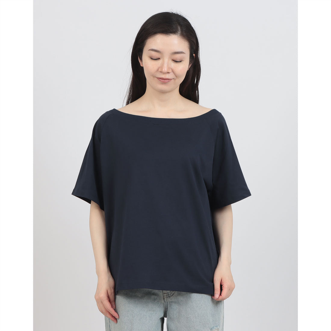 アルシーヴ archives ’アソートボーダーオフショルTEE’ （NVY） NVY