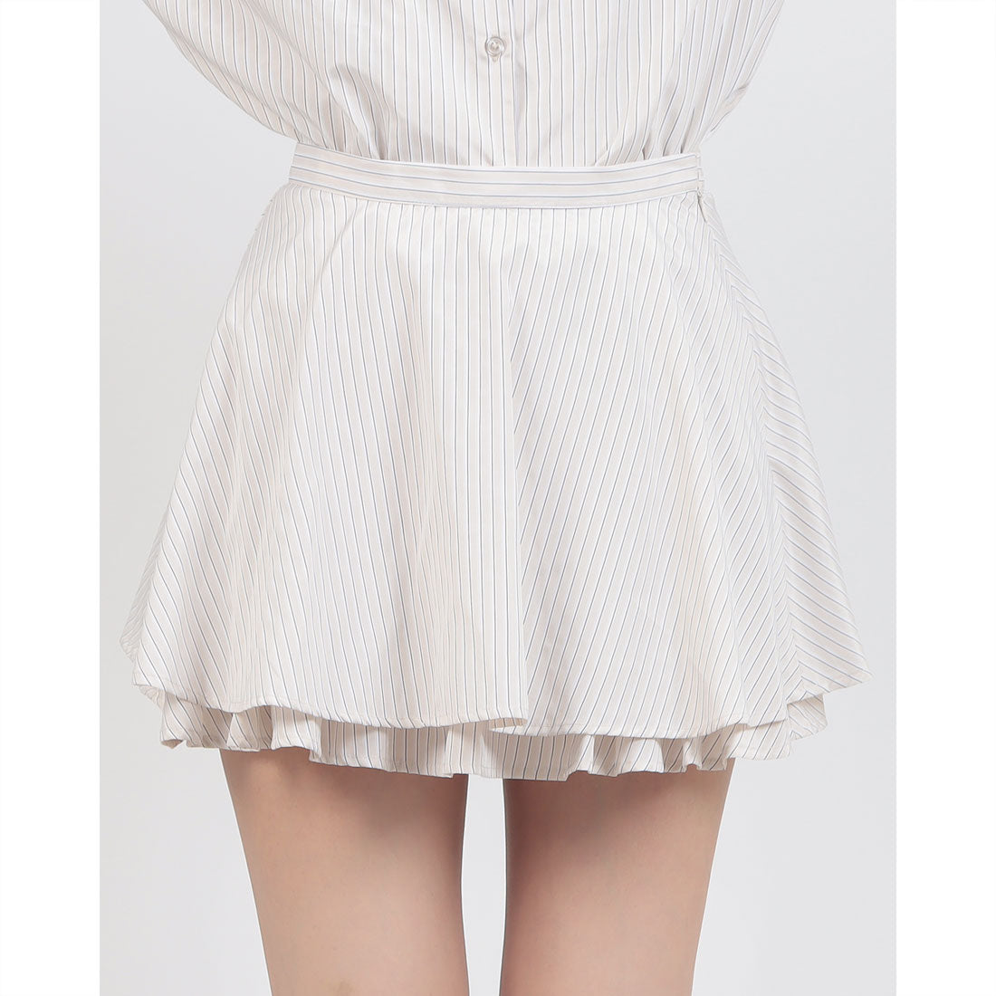 アルシーヴ archives ’【SETUP対応】フレアシャツミニスカート （NVY） NVY