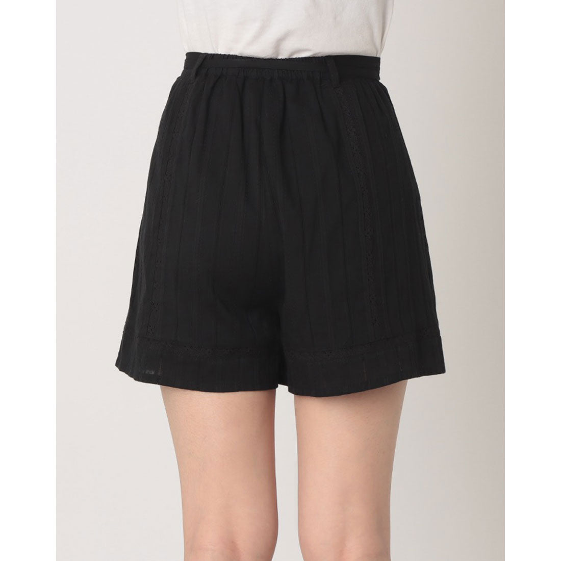 アルシーヴ archives コットンレースフレアショートパンツ （OFWH） OFWH