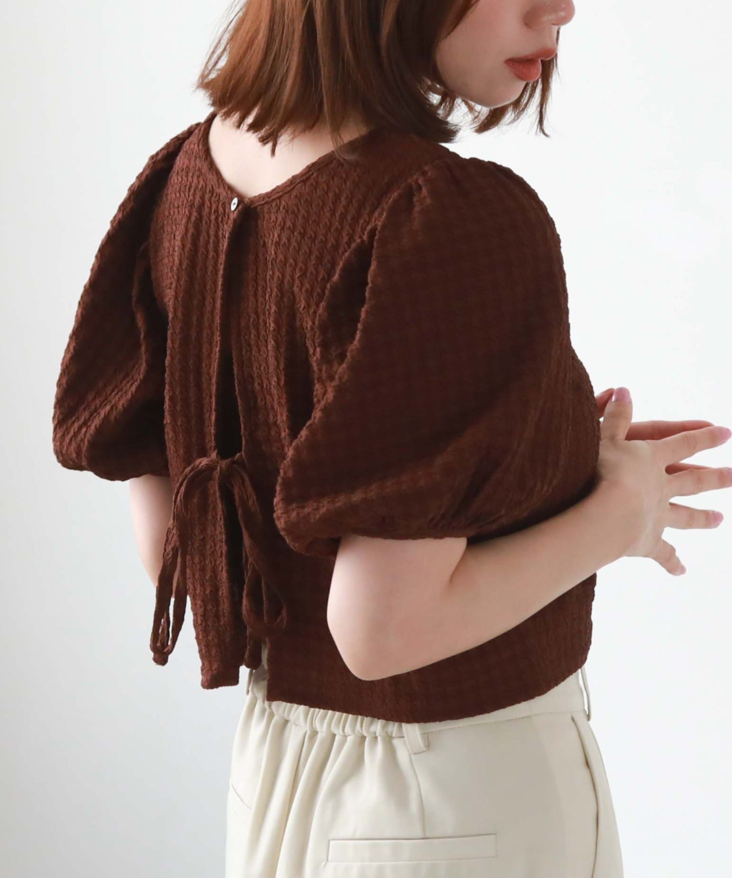 アルシーヴ archives フクレJQバックリボンTOPS