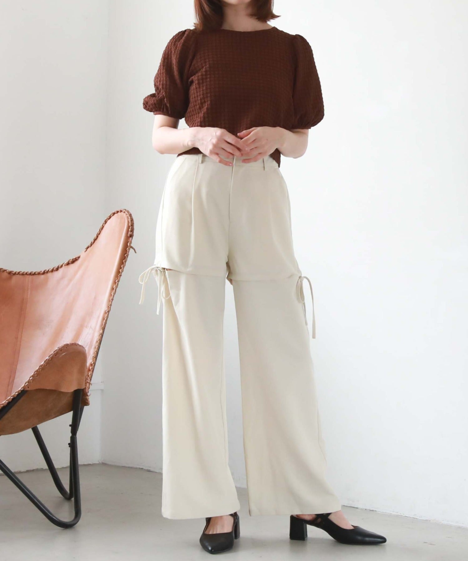 アルシーヴ archives フクレJQバックリボンTOPS