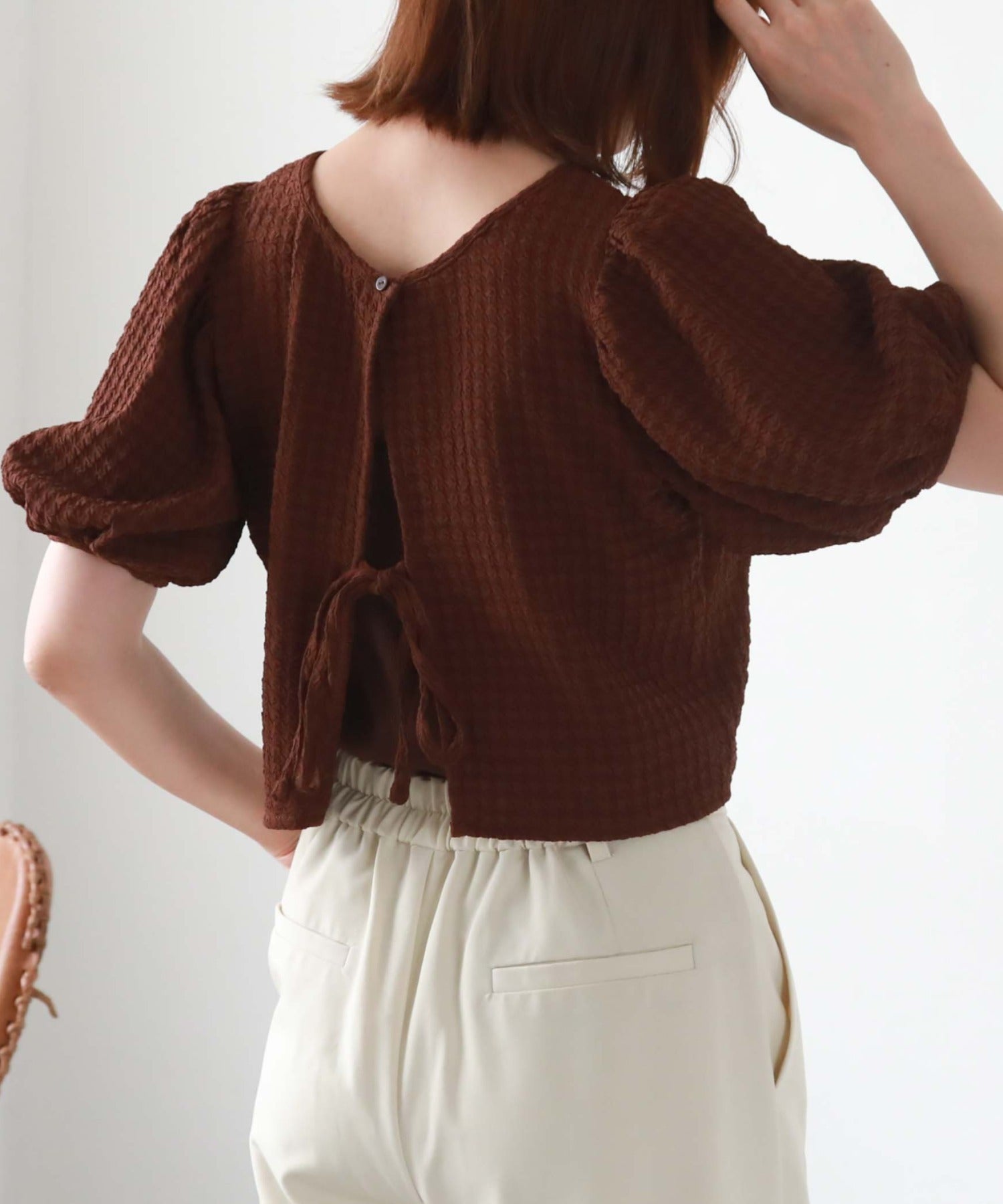 アルシーヴ archives フクレJQバックリボンTOPS