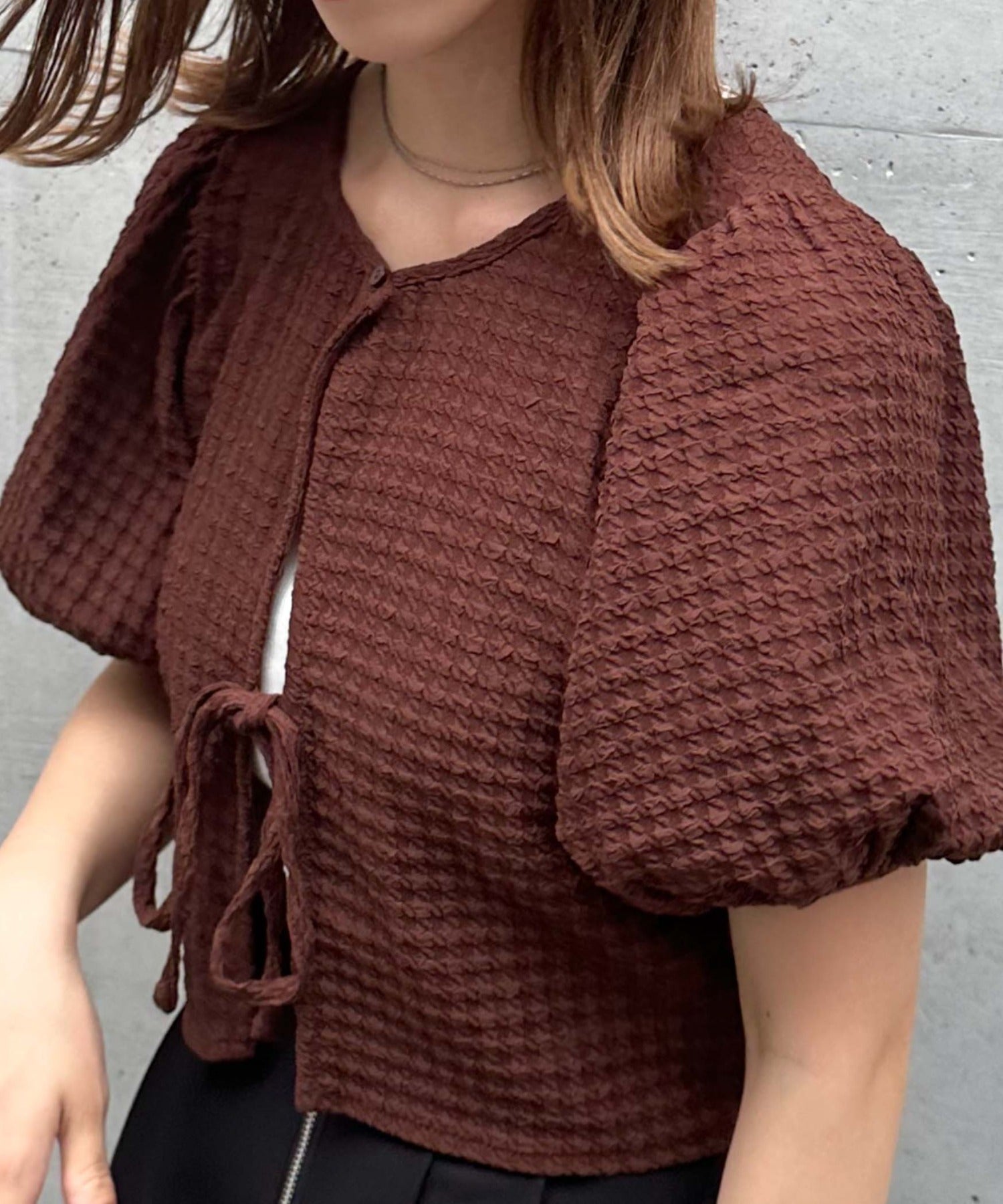 アルシーヴ archives フクレJQバックリボンTOPS
