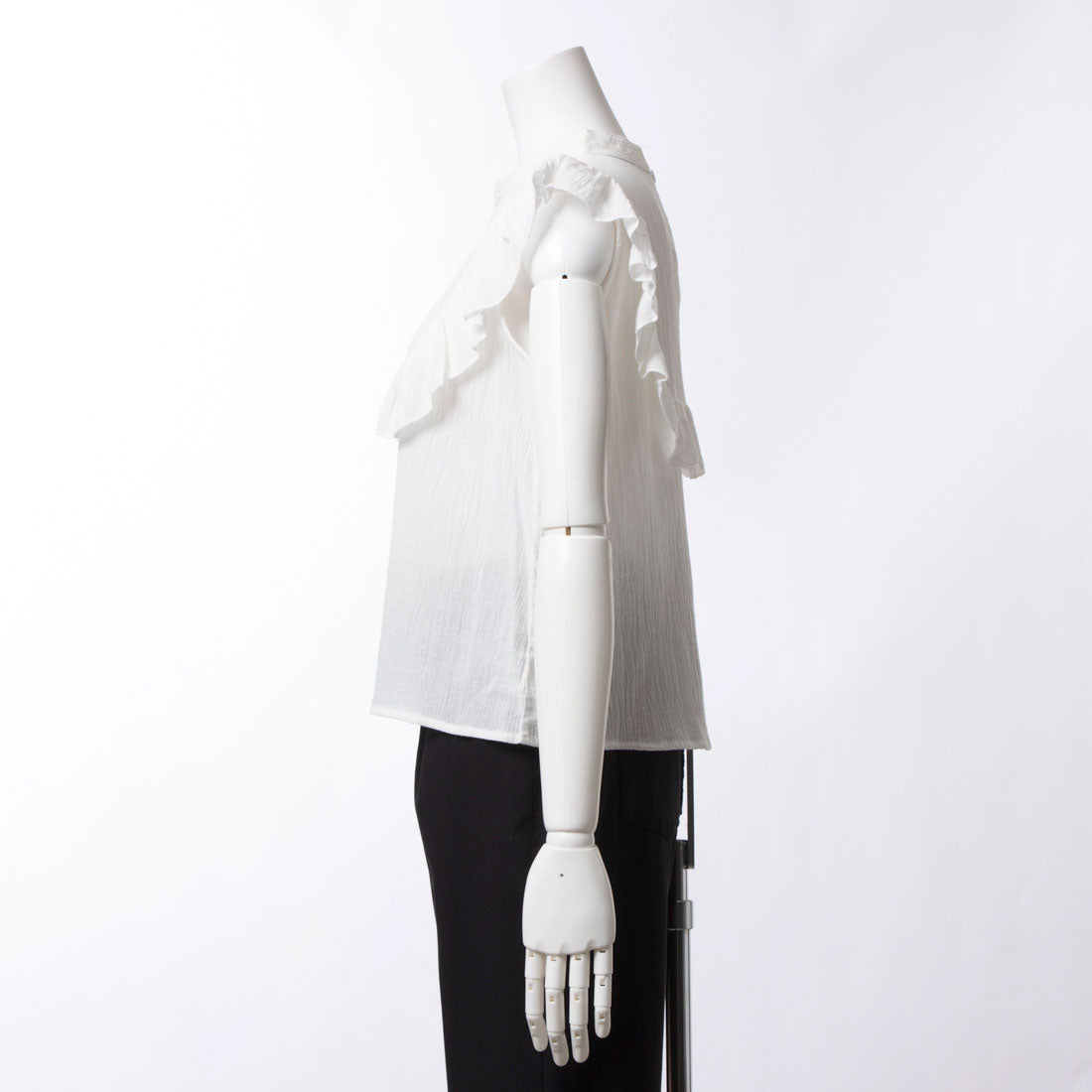 archives archives Cotton Yoryu Frill Blouse