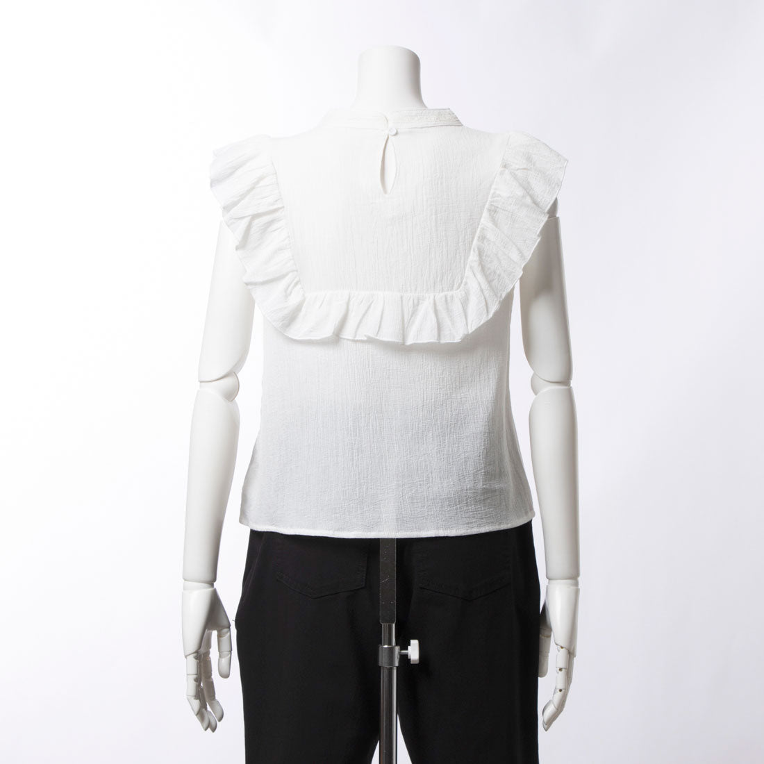 archives archives Cotton Yoryu Frill Blouse