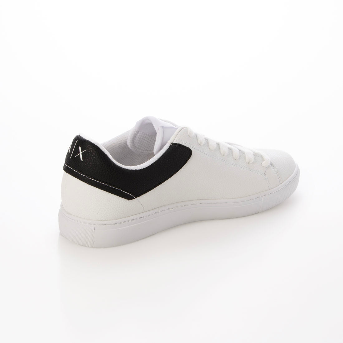 アルマーニ エクスチェンジ ARMANI EXCHANGE ソールロゴスニーカー （OP.WHITE+BLACK） OP.WHITE+BLACK