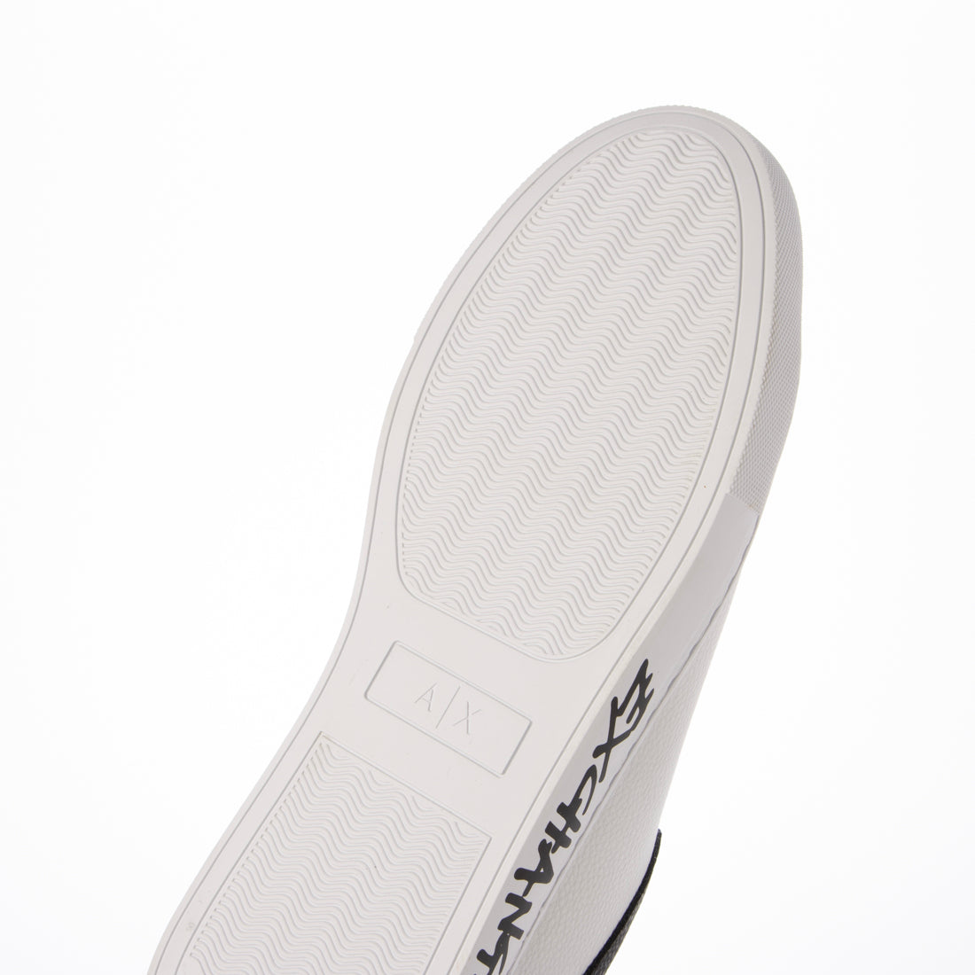 アルマーニ エクスチェンジ ARMANI EXCHANGE ソールロゴスニーカー （OP.WHITE+BLACK） OP.WHITE+BLACK