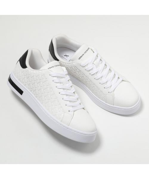 アルマーニ エクスチェンジ ARMANI EXCHANGE ARMANI EXCHANGE A/X スニーカー XM000140 AF11916 （MC011/BLACK+OPTIC-WHITE） MC011/BLACK+OPTIC-WHITE