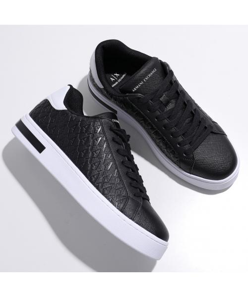アルマーニ エクスチェンジ ARMANI EXCHANGE ARMANI EXCHANGE A/X スニーカー XM000140 AF11916 （MC011/BLACK+OPTIC-WHITE） MC011/BLACK+OPTIC-WHITE