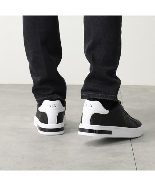 アルマーニ エクスチェンジ ARMANI EXCHANGE ARMANI EXCHANGE A/X スニーカー XM000140 AF11916 （MC011/BLACK+OPTIC-WHITE） MC011/BLACK+OPTIC-WHITE