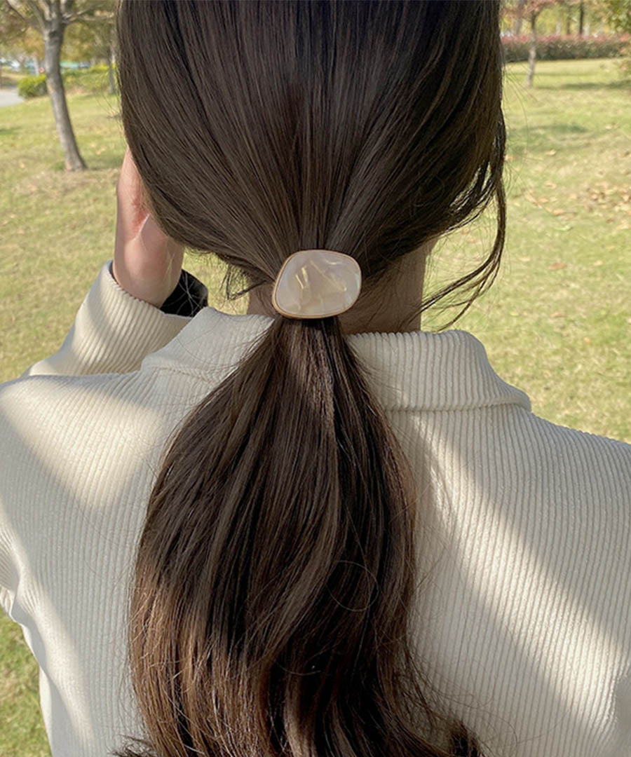 ARGO TOKYO Marble Pattern Hair Tie 26078