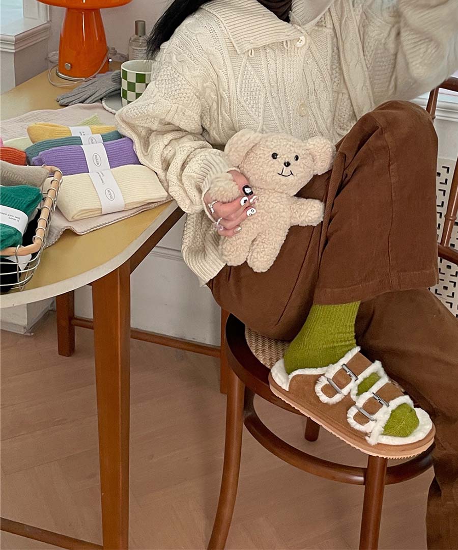 ARGO TOKYO ARGO TOKYO 可選擇16色 羊毛羅紋襪 羅紋 襪子 袜子 彩色襪 厚襪 厚襪子 羊毛襪 顏色選擇豐富 Wool Rib Socks