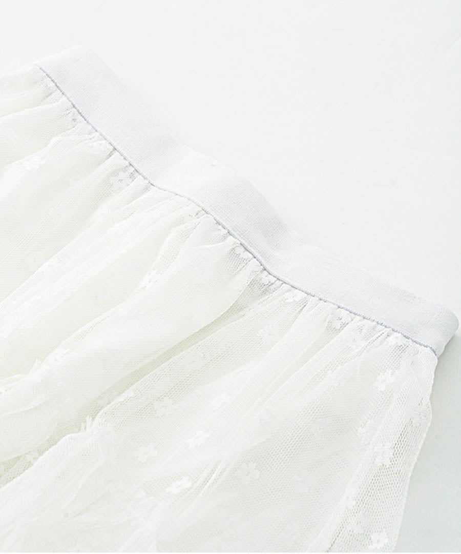 アルゴトウキョウ ARGO TOKYO Tulle Layed Long Skirt 222035 チュールレイヤードロングスカート （ホワイト） ホワイト
